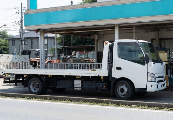 レッカー車の写真